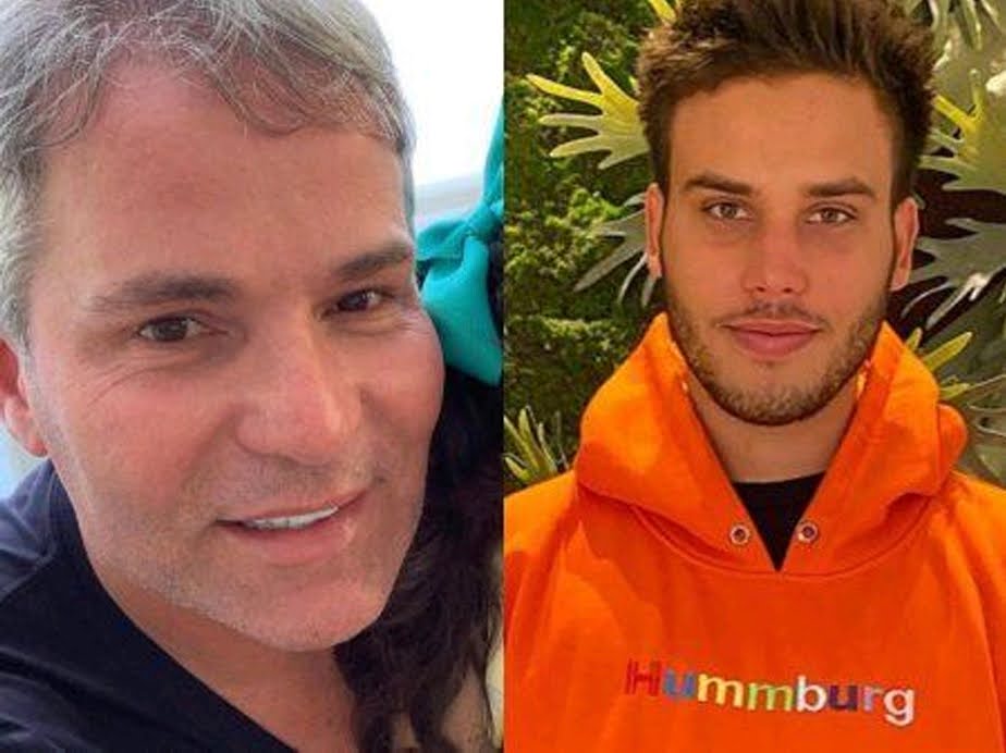 Marcio Pôncio e o genro Jonathan Couto